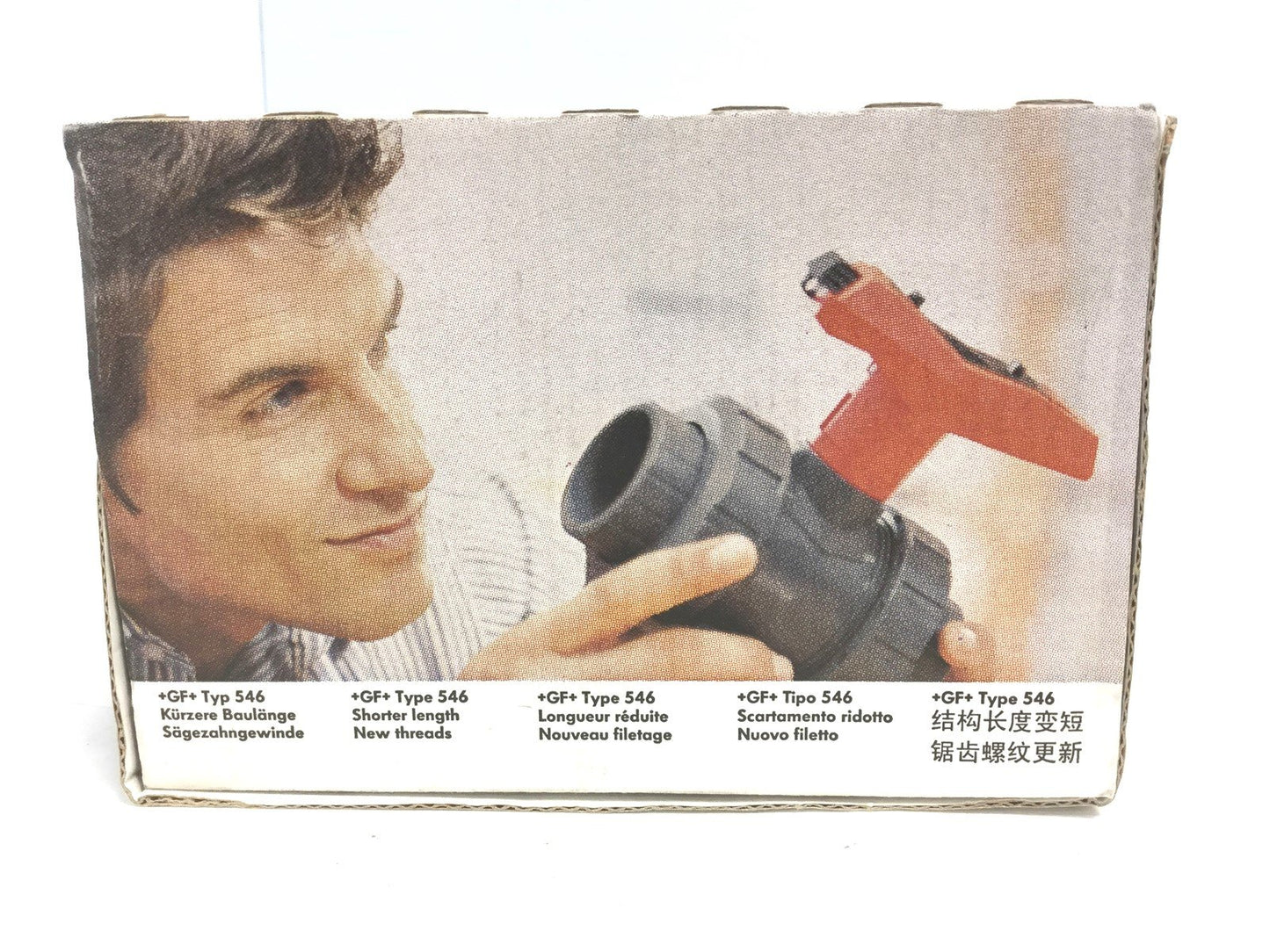 New George Fischer 175.546.333 Ball Valve Ports: 3/4" NPT, Wetted Material: PVDF