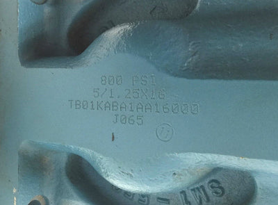 New – Open box Vickers Eaton TB01KABA1AA16000 Hydraulic Cylinder 5" Bore, 16" Stroke, 800 PSI