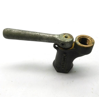 Used Bowes 52024 Parallel Port Air Valve, Outlet: 3/4" NPT, Inlet: 1/2" NPT