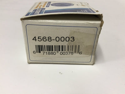 New Jabsco 4568-0003 Replacement Flexible Impeller, 12-Blade, OD: 2.25"