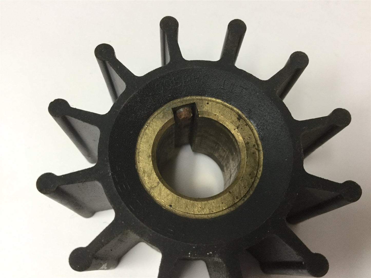 New Jabsco 4568-0003 Replacement Flexible Impeller, 12-Blade, OD: 2.25"