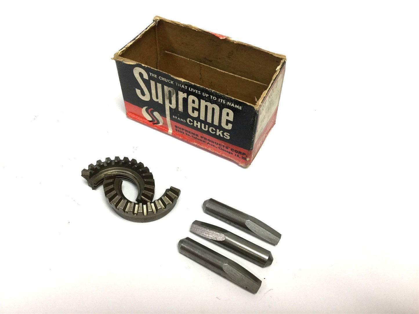 New Supreme J-7 Jaw And Nut Rebuild Kit for 7B, 7T1, & 7T2 Chucks, OD: 1.236"