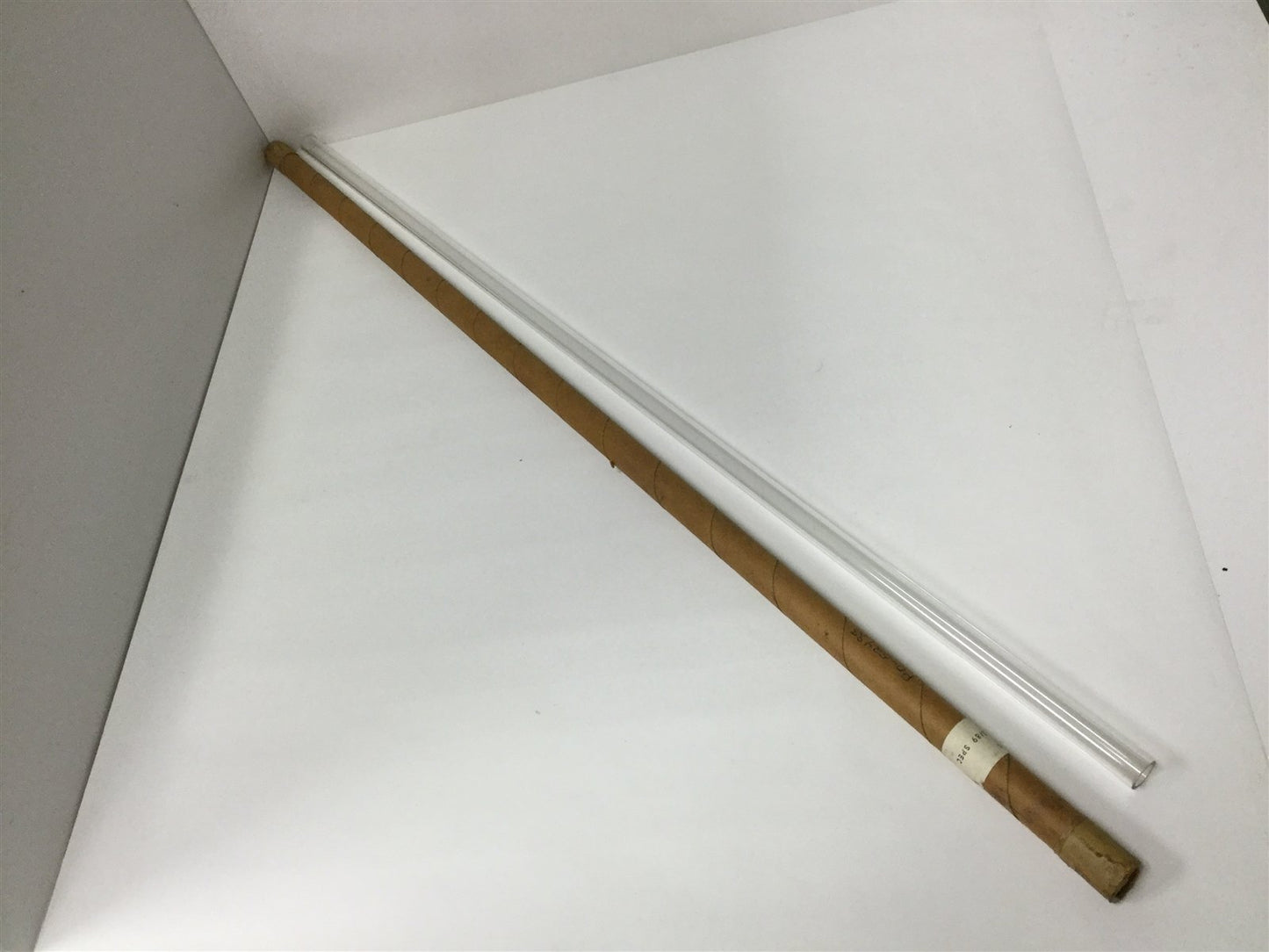 New – Open box Glass Tubing, Length: 31.25", Inside Diameter: 0.465", Outside Diameter: 0.61"