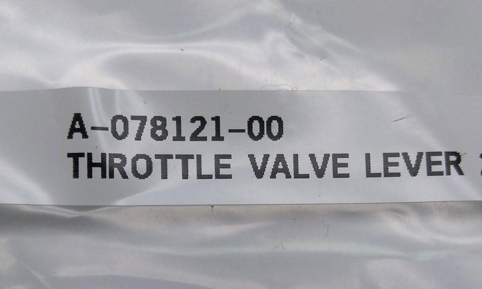 New Fuji A-078121-00 Throttle Valve Lever, For FV-7-2M