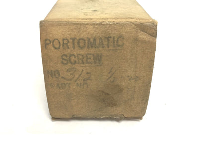 New Jacobs Multi-Craft 312 Portomatic Drill Chuck Screw 1/2-20 Thread