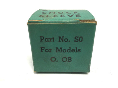 New Jacobs Multi-Craft S0 Chuck Sleeve for 0, 0B