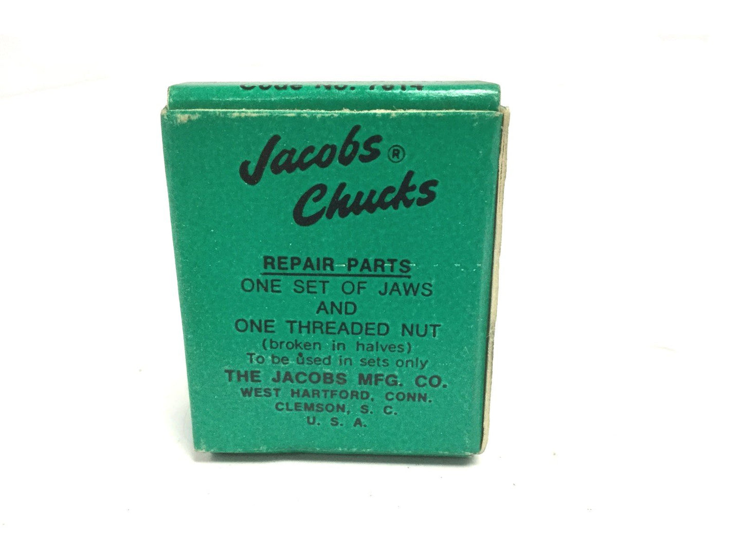 New Jacobs Multi-Craft U1 7814 02511 Chuck Nut and Jaws Rebuild Kit For 1-1B