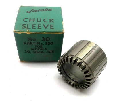 New Jacobs Multi-Craft S30 Chuck Sleeve for No. 30, 30-1A, 30B Chuck