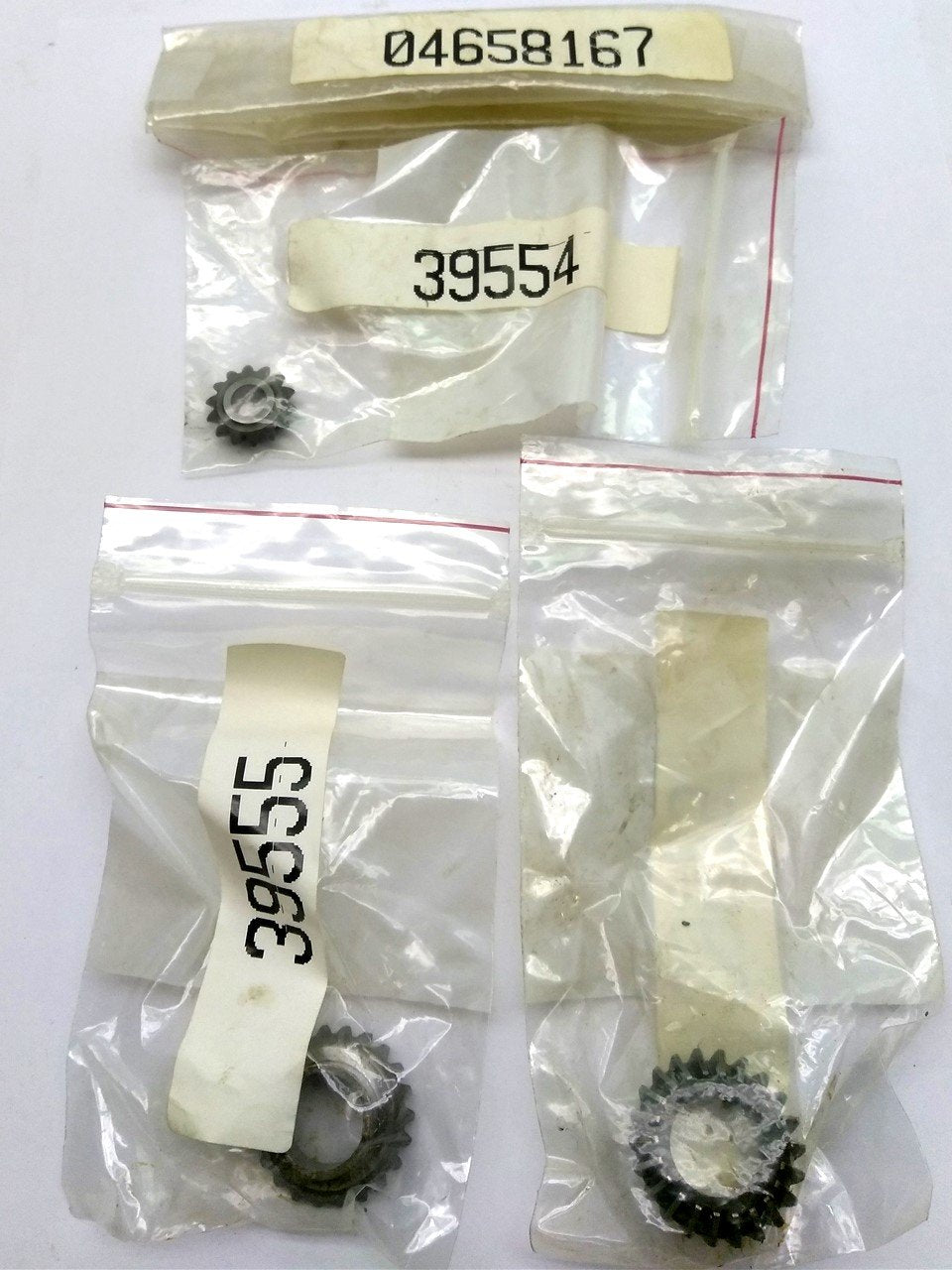 New Ingersoll Rand 04658167 Gear Kit, 2x 39555, 1x 39554