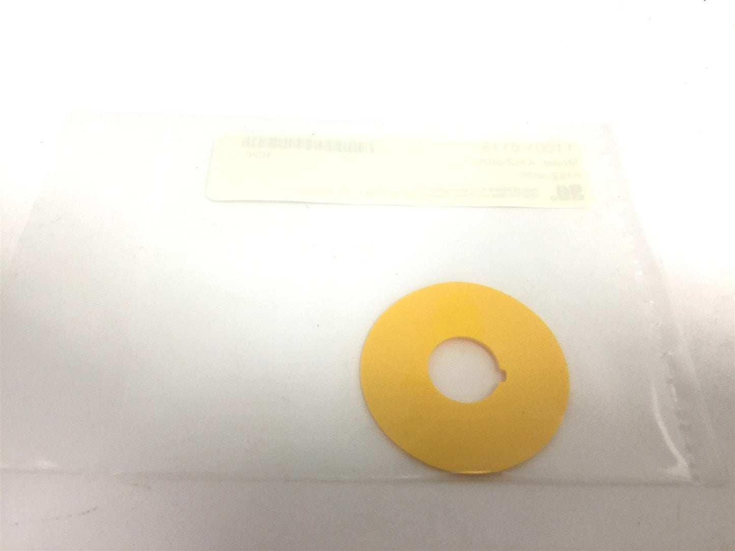 New Lot of 9 New Omron A16Z-5070 Emergency E-Stop Pushbutton Yellow Nameplate
