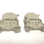 Used Lot of 2 Weidmuller WSI 6/2 W-Series Fuse Terminal Blocks, 6mm, AWG 20-8