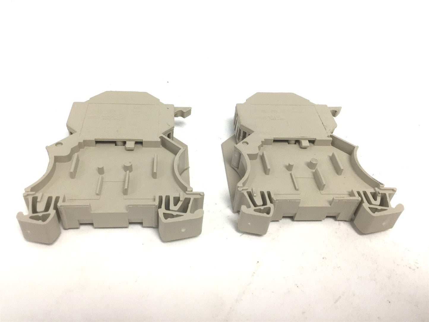 Used Lot of 2 Weidmuller WSI 6/2 W-Series Fuse Terminal Blocks, 6mm, AWG 20-8