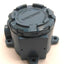 Used Rosemount 90 Degree Explosion Proof Enclosure, 1/2"NPT, W 4.5 x D 4.5 x H 3"