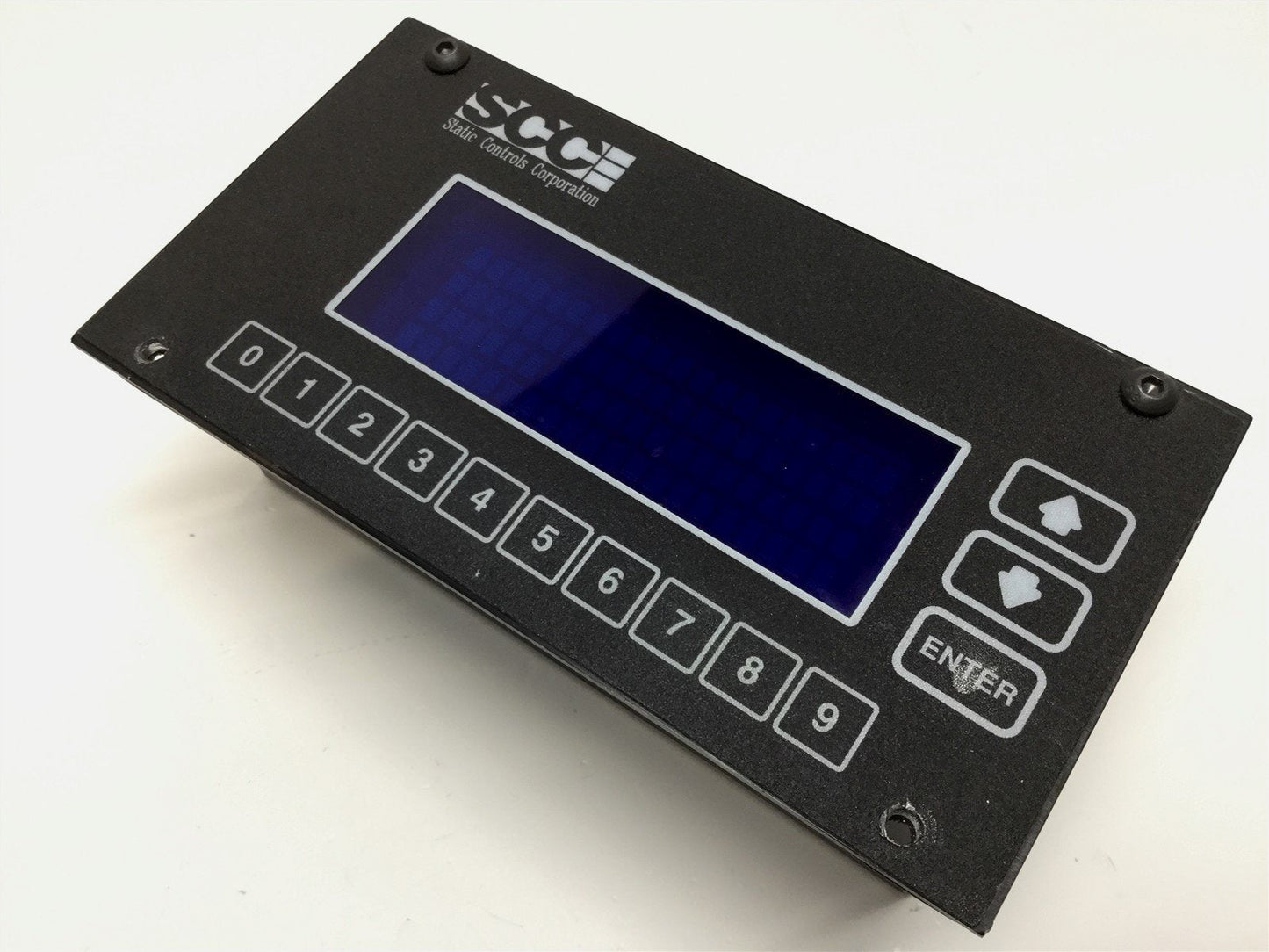 Used SCC 1080-S2-13-32-X-MB 4x20 Operator Interface 12VDC RS-232 4x20 Characters