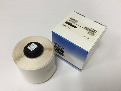 New Brady PTL-43-483 Thermal Labels, Roll Length: 50', Label Width: 1.9", Yellow