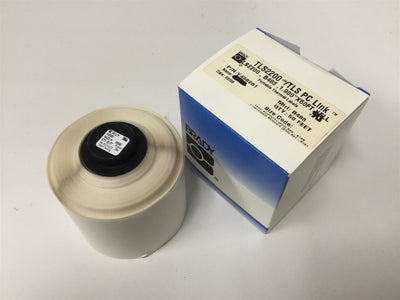 New Brady Y438281 Thermal Label, Roll Length: 50', Label Width: 1.9", Yellow