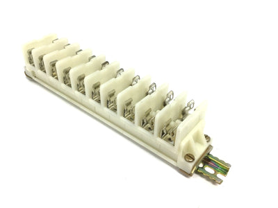Used Allen Bradley 1492CE6 Terminal Block Fuse Holder Amperage: 10A, Voltage: 600V