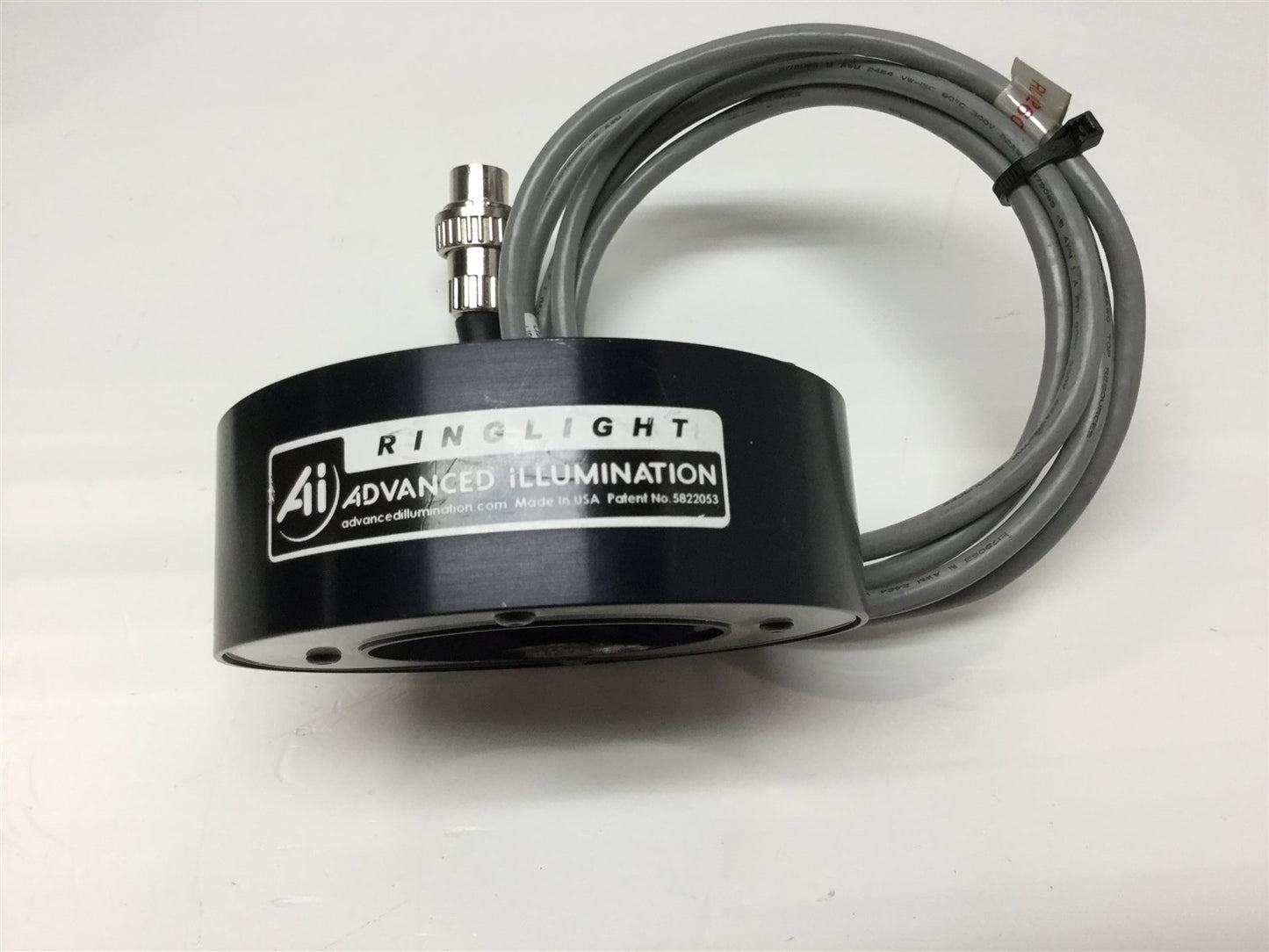 Used Advanced Illumination RL4260 Red LED Medium Aimed Bright Field Ring Light, 24VDC