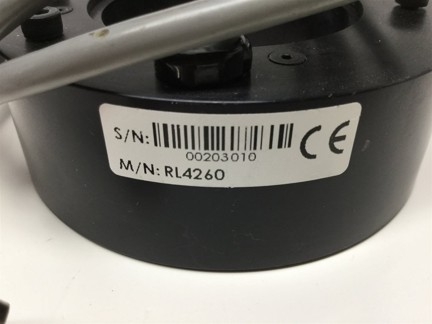 Used Advanced Illumination RL4260 Red LED Medium Aimed Bright Field Ring Light, 24VDC