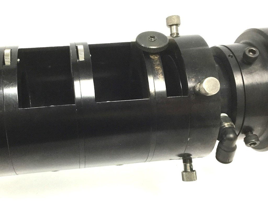 Used Laser Collimator Beam Expander, 4-pin M8-1.0 Sensor Port, Length: 27.75"