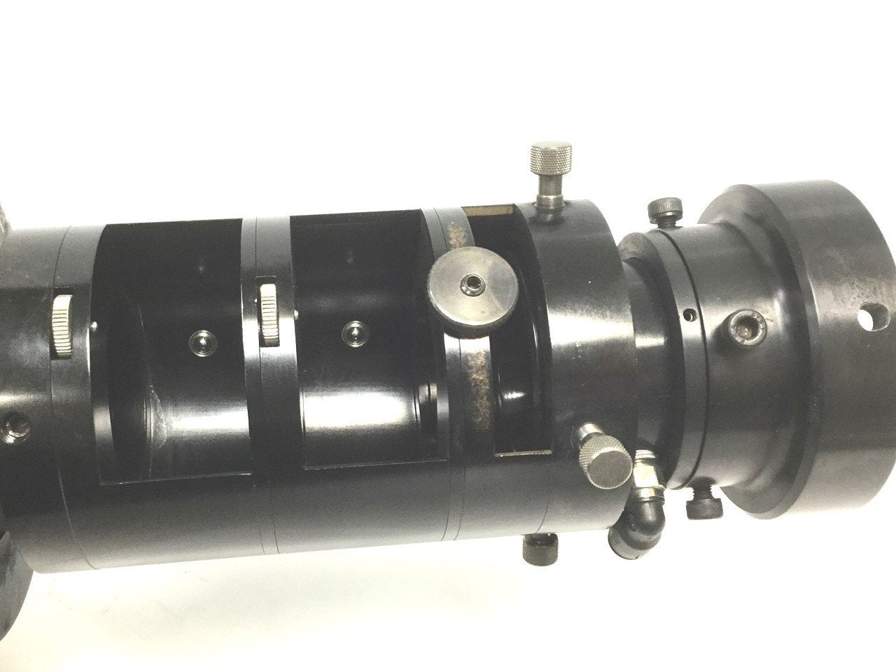 Used Laser Collimator Beam Expander, 4-pin M8-1.0 Sensor Port, Length: 27.75"