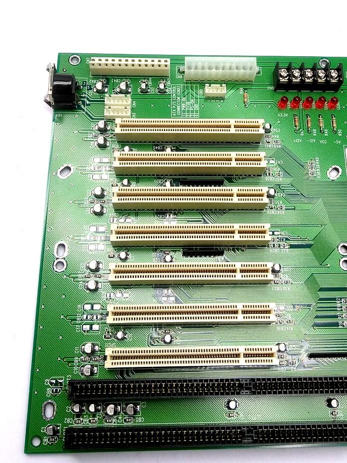 Used Portwell PBP-08A7 Industrial Computer Backplane, PICMIG 1.0, 7x PCI Slots