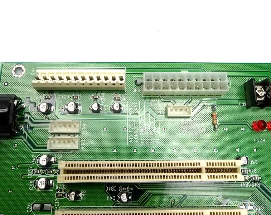 Used Portwell PBP-08A7 Industrial Computer Backplane, PICMIG 1.0, 7x PCI Slots