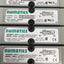 Used Bank of 8 Numatics 052BBDZ2ML, 052BA4Z2ML Solenoid Valves w/ Manifold 24VDC