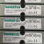 Used Bank of 8 Numatics 052BBDZ2ML, 052BA4Z2ML Solenoid Valves w/ Manifold 24VDC