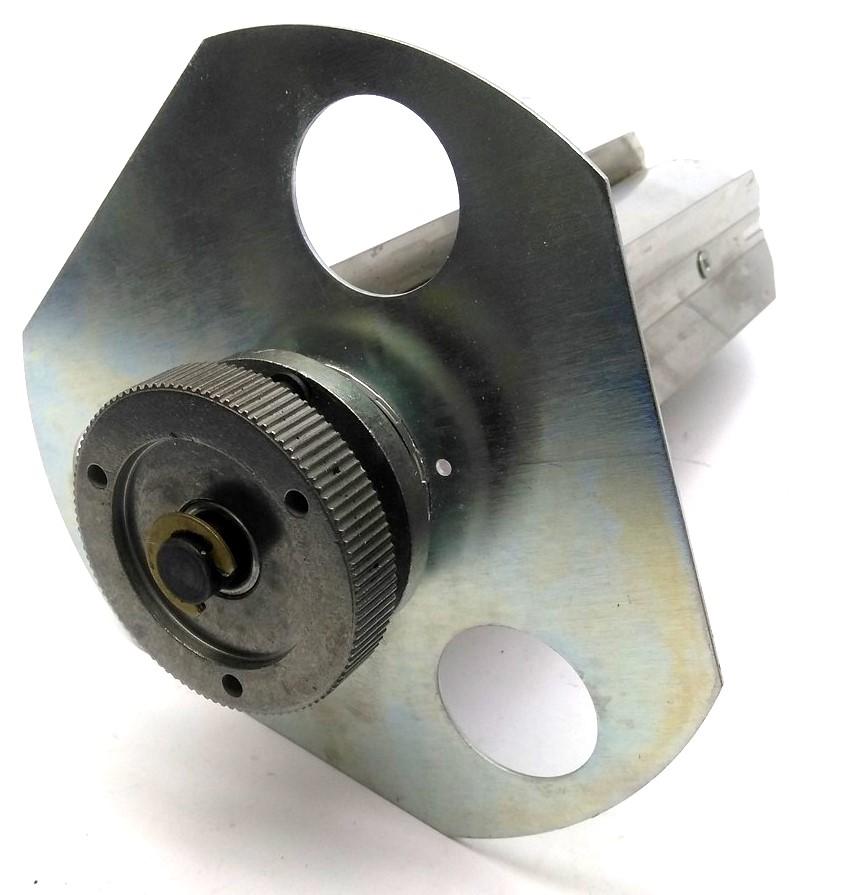 Used Zebra G40055RM Media Rewind Spindle /w Gear For 105SL