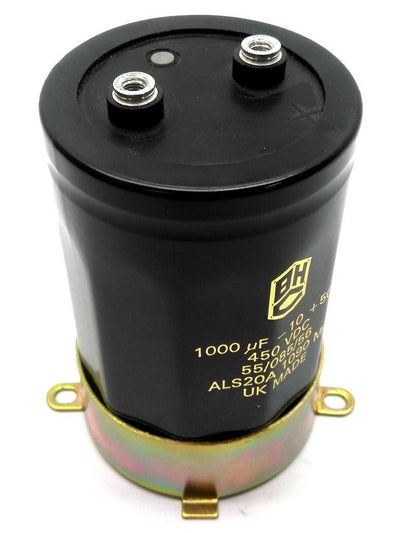 Used BHC ALS20A 1090 MF Capacitor 1000uF - 10 + 50%, 450VDC