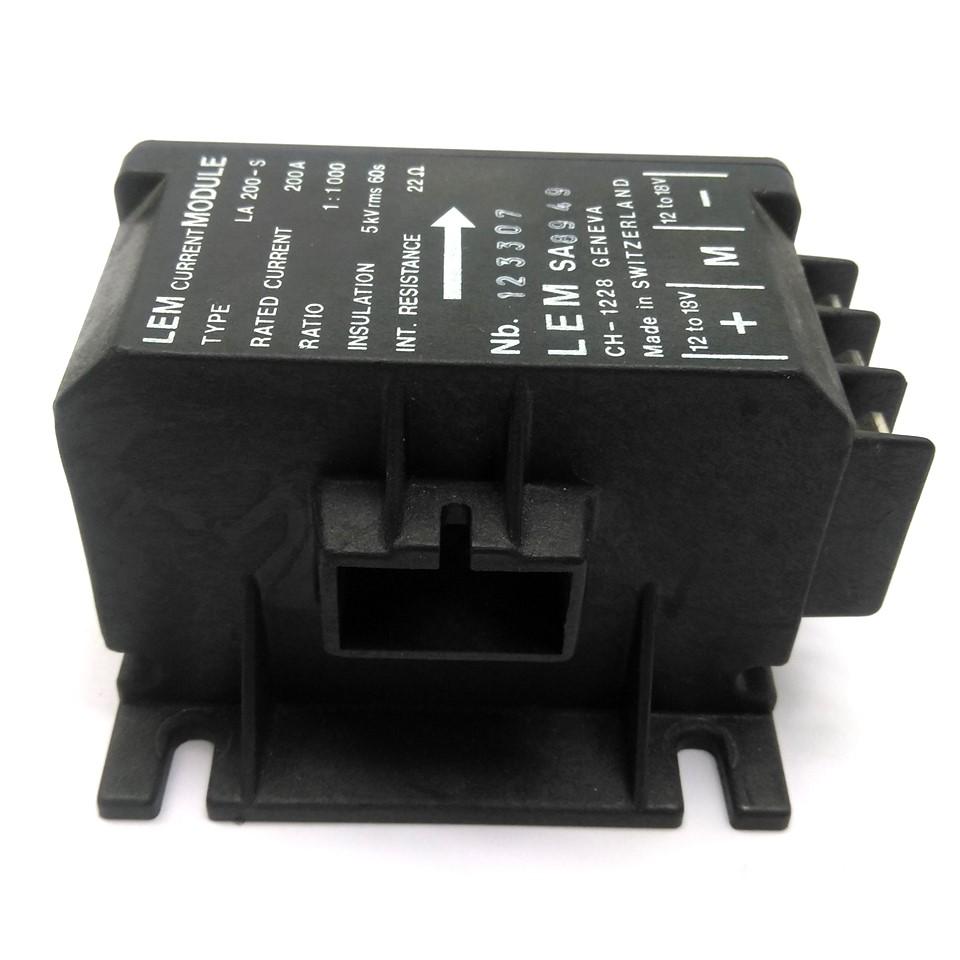 Used LEM LA 200-S Current Transducer, 200A, 22 Ohm Internal Resistance, 1:1000 Ratio