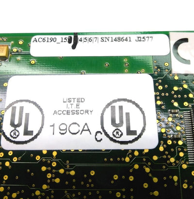 Used Aculab AC6190 Prosody X PCI Card, 4x RJ45, w/ AC6311 PMX Module, Octel 200/300