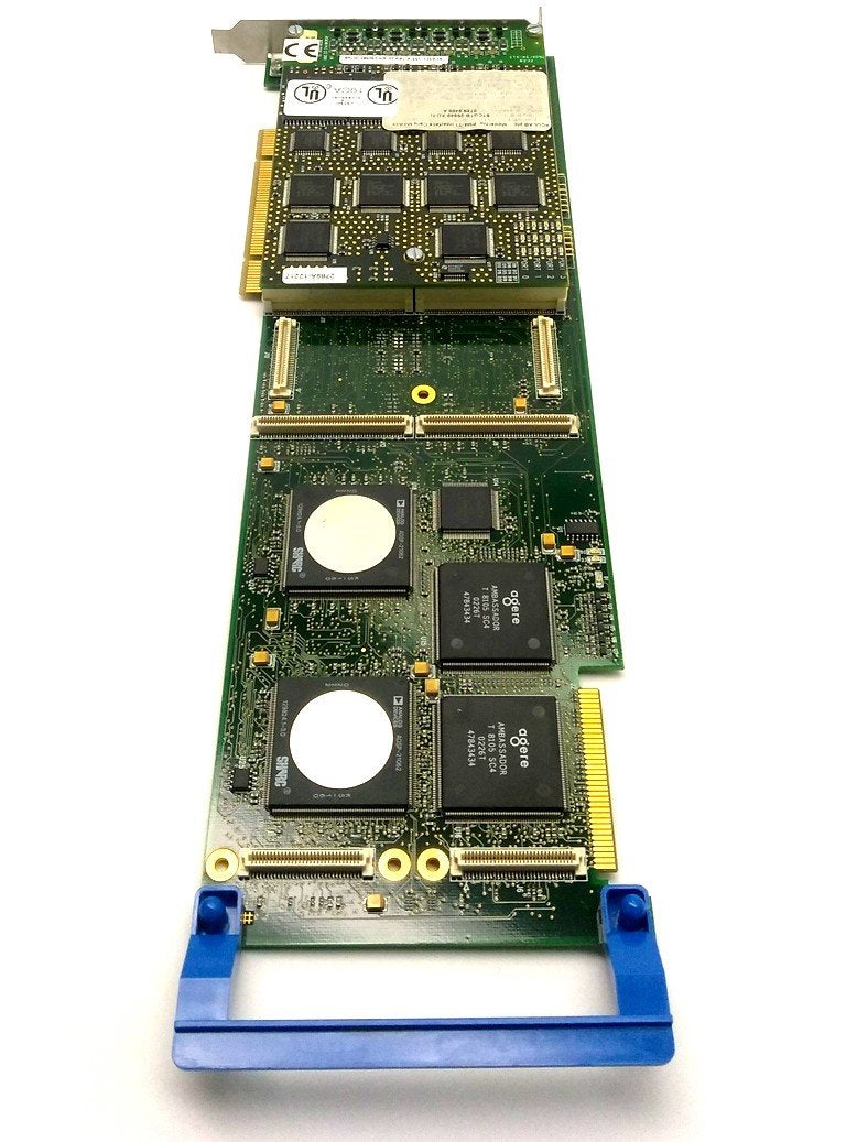 Used Aculab AC6190 Prosody X PCI Card, 4x RJ45, w/ AC6311 PMX Module, Octel 200/300