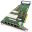 Used Aculab AC6200 Prosody X PCI Card, 4x RJ45, w/ AC6311 PMX Module, Octel 200/300