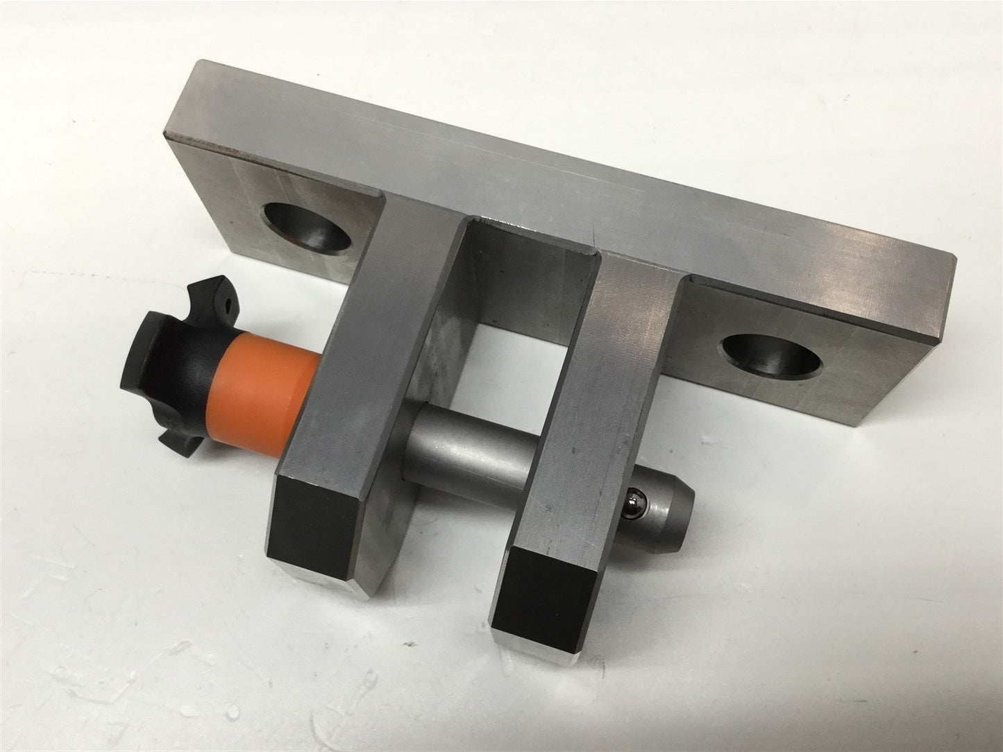 Used Misumi BLP16-60 Ball Lock Clevis Pin Detent Quick-Release w/ Trunnion Hinge Base