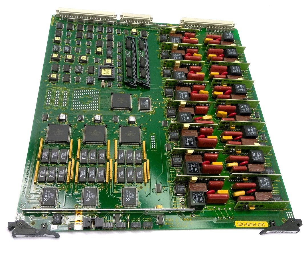 Used Octel 300-6054-001 Loopstart Telephone Line Interface Card, 16-Port, DLIC16