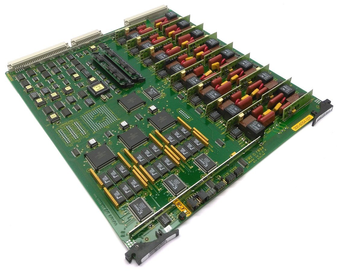 Used Octel 300-6054-001 Loopstart Telephone Line Interface Card, 16-Port, DLIC16