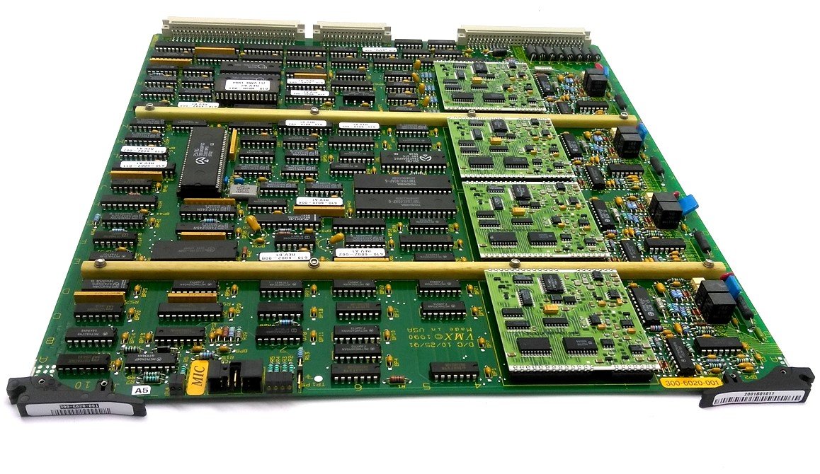 Used Octel 300-6020-001 Mitel Integration Card, MIC, For Octel 200/300