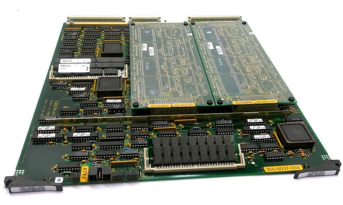 Used Octel 300-6037-003 Fax Application Processor, FAX8, 8-Channel w/ 2x FAXDB96