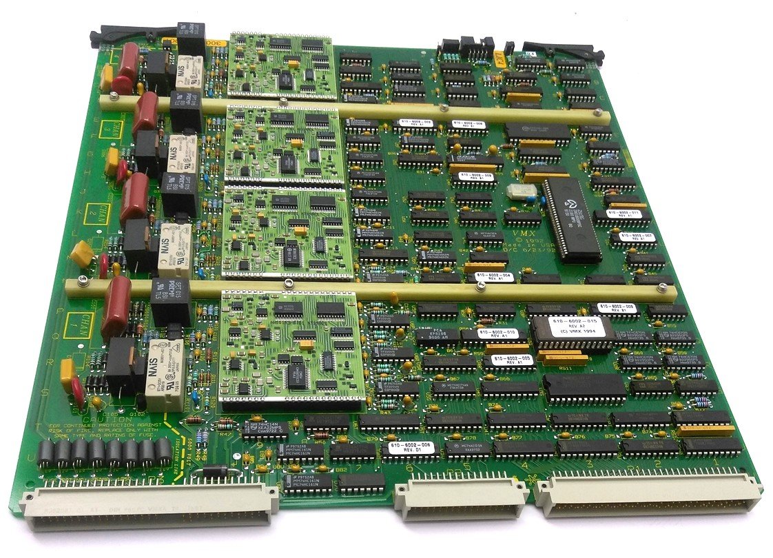 Used Octel 300-6002-001 Line Interface Card, LIC4, 4-Port, For Octel 200/300