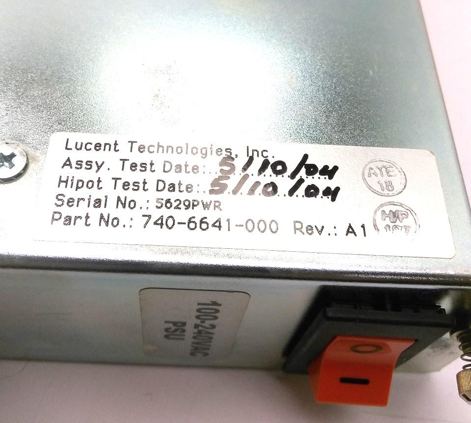 Used Octel 740-6641-000 AC Power Supply, 115VAC, For Octel 200/300