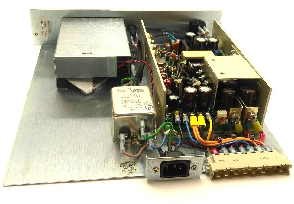 Used Octel 740-6506-001 DC Power Supply & 3.5" Floppy, FDD, Out: 42-60VDC In: 115VAC