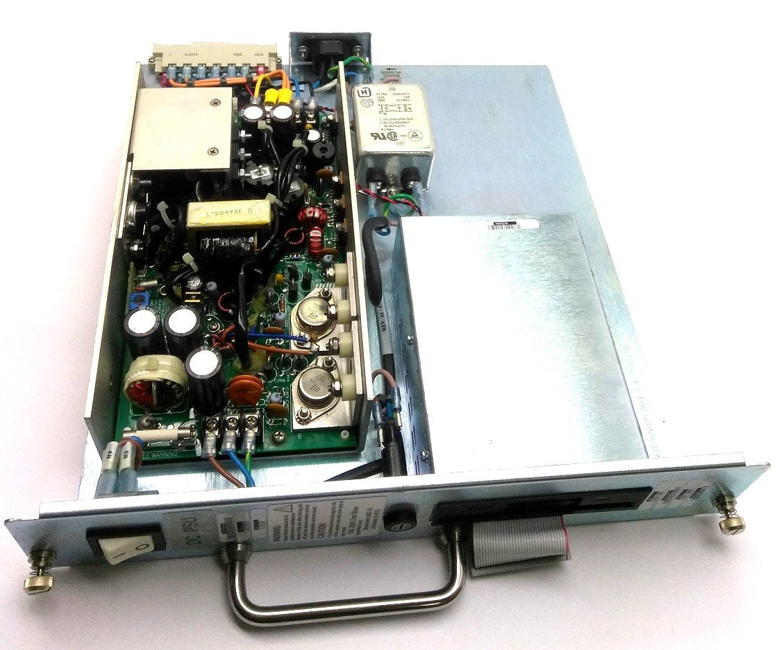 Used Octel 740-6506-001 DC Power Supply & 3.5" Floppy, FDD, Out: 42-60VDC In: 115VAC