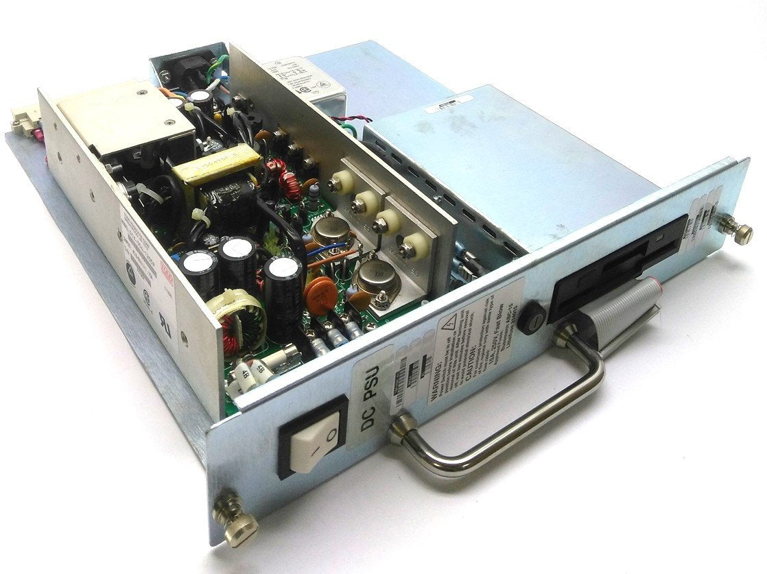 Used Octel 740-6506-001 DC Power Supply & 3.5" Floppy, FDD, Out: 42-60VDC In: 115VAC