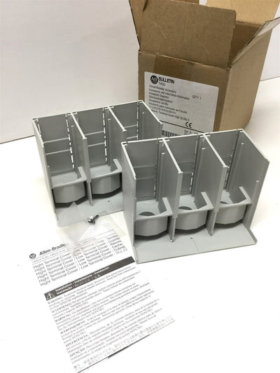 New Allen Bradley 140G-K-TC3H Circuit Breaker Terminal Covers, 3-Pole, 2-Pack