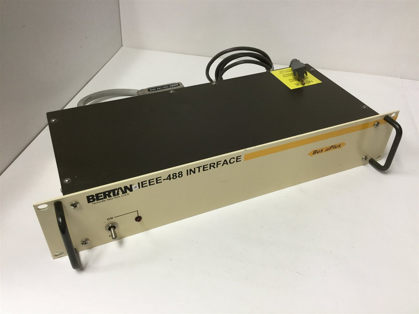 Used Bertan 105-C488 IEEE-488 Interface, Voltage: 115VAC, With GPIB Cable