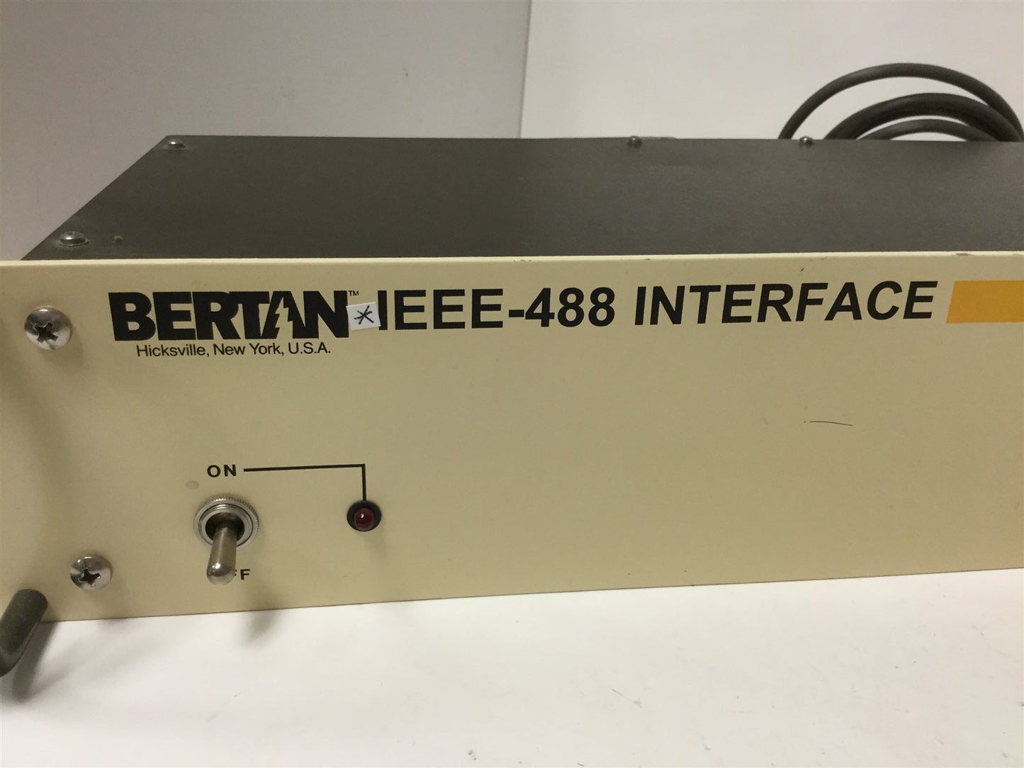 Used Bertan 105-C488 IEEE-488 Interface, Voltage: 115VAC, With GPIB Cable
