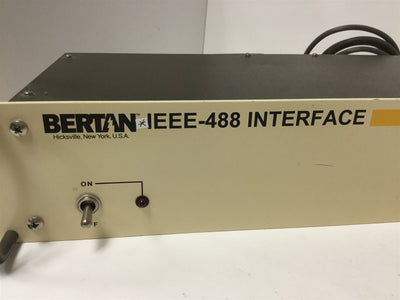 Used Bertan 105-C488 IEEE-488 Interface, Voltage: 115VAC, With GPIB Cable