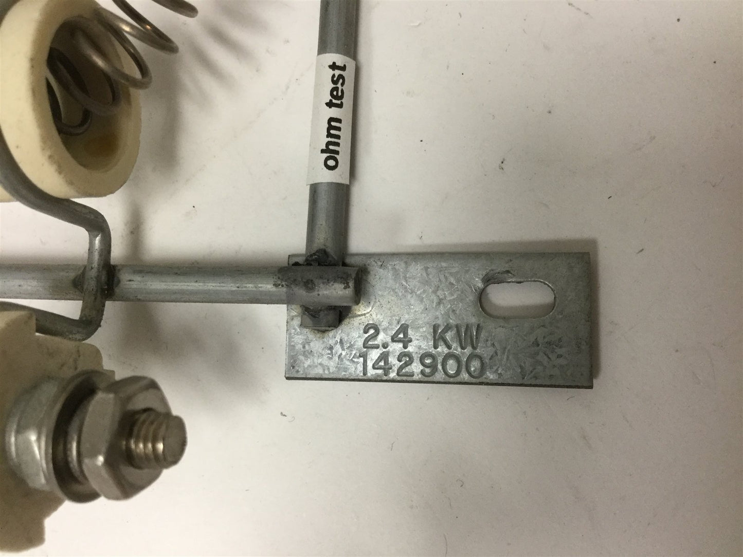Used Tutco 142900 Heater Element, Wattage: 2.4kW, Voltage: 208/240VAC, 10" x 12"